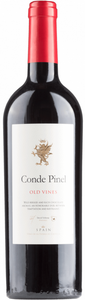Conde Pinel Oak Aged Old Vines Tempranillo I Like Wine ILikewine.nu Wallofwine.nl wall of wine de nieuwe wijnkaart