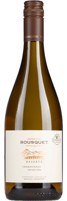 Domaine Bousquet Chardonnay Reserve Bio Argentini&euml; I Like Wine ILIKEWINE.NU wall of wine de nieuwe wijnkaart wallofwine.