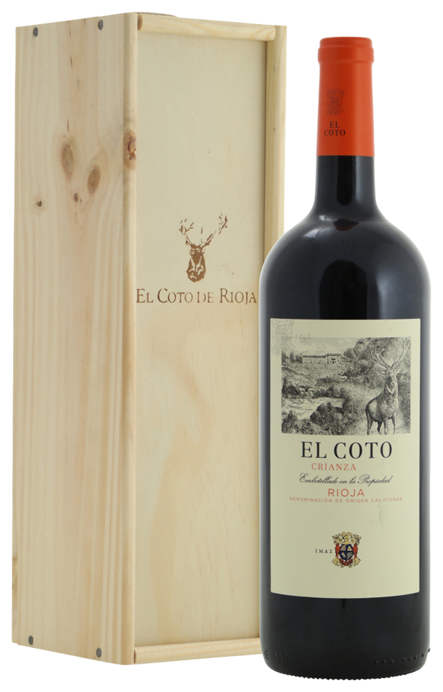 El Coto Rioja Crianza Magnum panjes meest verkochte rioja