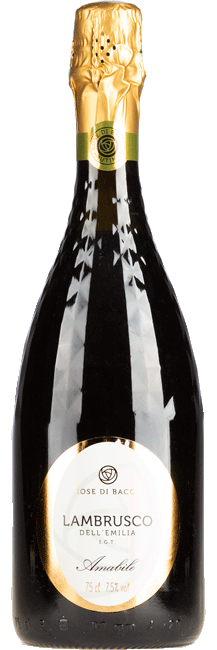 Rose di Bacco Amabile Lambrusco Rosso