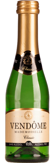 Vendome Mademoiselle Blanc classic alcoholvrij picolo 200ml
