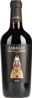 Saragat Cannonau di Sardegna fles en glas