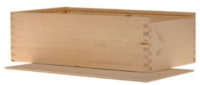 Wijnkist 2 fles hout