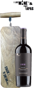 I Muri Primitivo di Salento Puglia met I Like Wine & Tapasplank