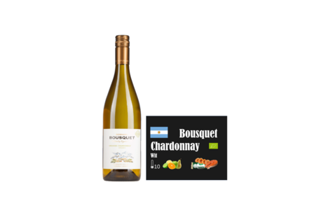 Domaine Bousquet Chardonnay Bio Argentinië I Like Wine ILIKEWINE.NU wall of wine de nieuwe wijnkaart wallofwine.nl