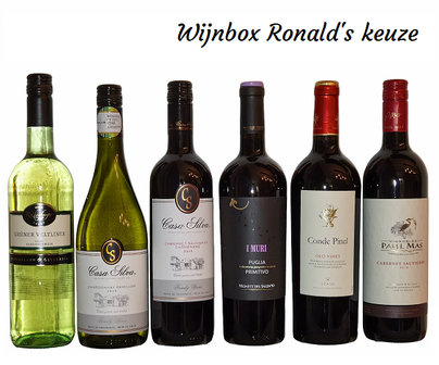 i like wine wijnproefbox ronald&#039;s keuze casa silva gruner veltliner conde pinel old vines paul mas cabernet sauvigno