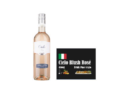 Cielo Blush Rose Pinot Grigio 750 ml