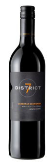 District 7 cabernet sauvignon estate grown california monterey