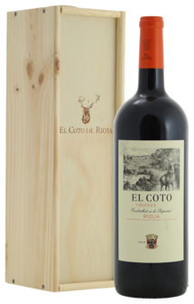 El Coto Rioja Crianza Magnum panjes meest verkochte rioja