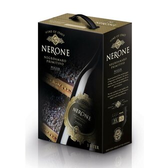 Nerone Primitivo Negroamaro Bag in Box 3 lt Puglia