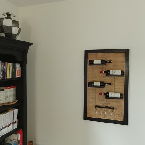 I Like Wine wijnrek 4 flessen 4 glazen ILikeWine.nu wallofwine.nl wall of wine de nieuwe wijnkaart