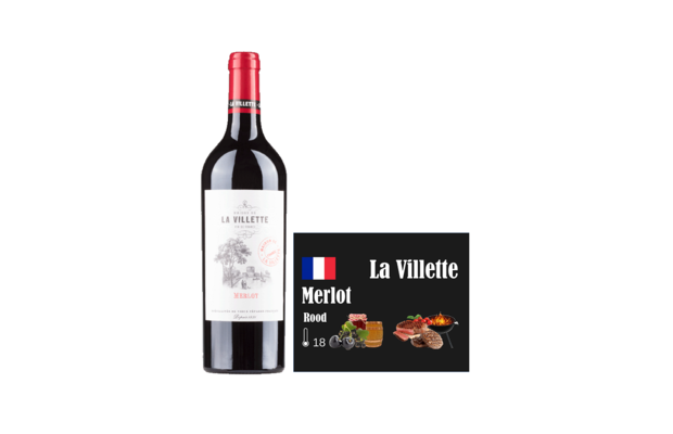 La Villette Merlot vdf 750 ml i like wine