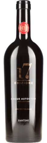 Fantini edizioni 17 vino rosso limited release