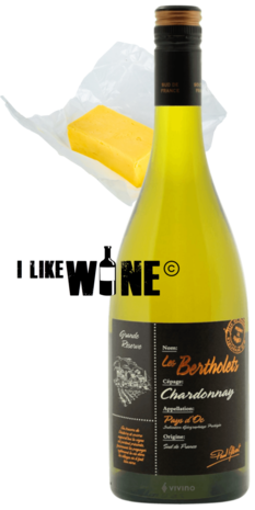 Les Bertholets Chardonnay Grande Reserve dikke boter chardonnay