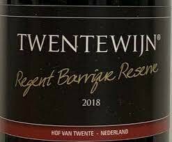 Twente wijn regent barrique reserve 2018