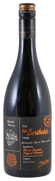 Les Bertholets GSM Grenache Syrah Mourvedre Grande Reserve 750 ml