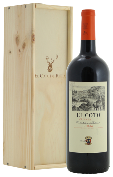 El Coto Rioja Crianza Magnum panjes meest verkochte rioja