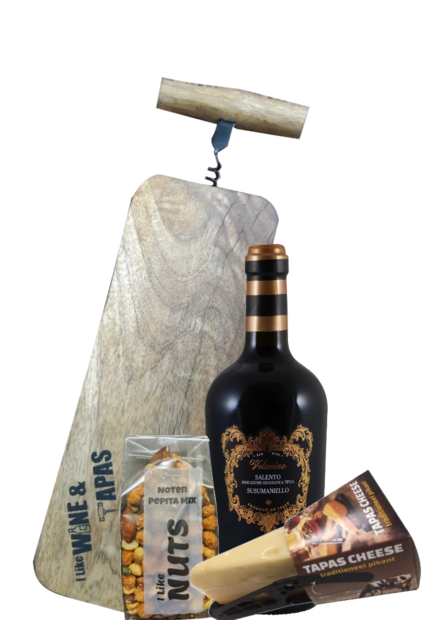 Tapasplank Pakket met Susumaniello Kaas en Notenmix