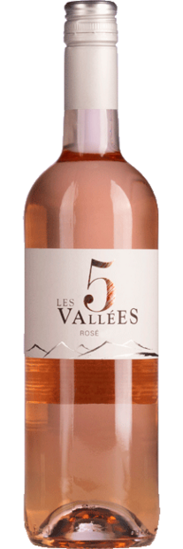 Les 5 Vallees Rose 750 ml