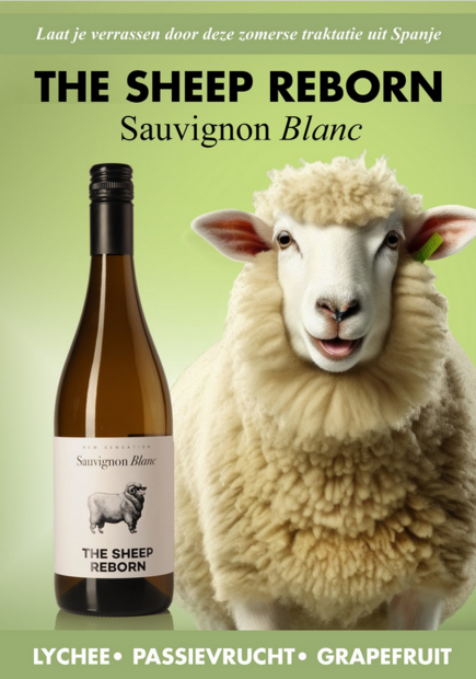 Wijn van de maand april The sheep reborn sauvignon blanc