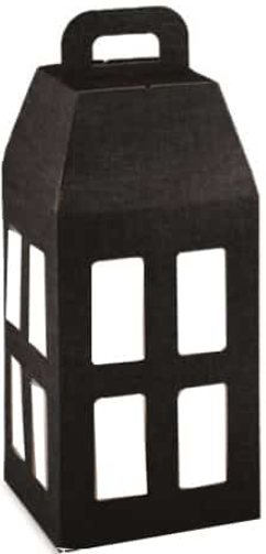 Lantaarn geschenkdoos 4 flessen