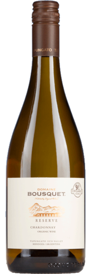 Domaine Bousquet Chardonnay Reserve Bio Argentini&euml; I Like Wine ILIKEWINE.NU wall of wine de nieuwe wijnkaart wallofwine.