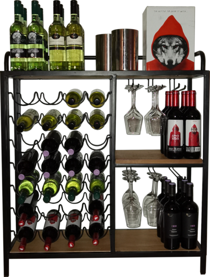 100058 wijnrek wijndisplay wijnkast I Like Wine