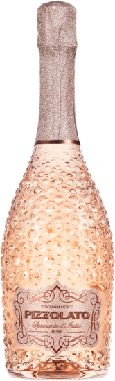 Bio-Pizzolato sparkling rose spumante vegan