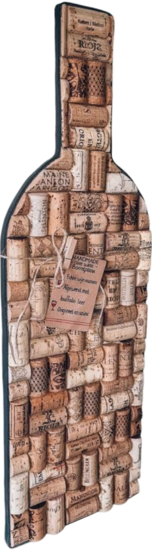 Handmade I Like Wine Borrelplank Kurken