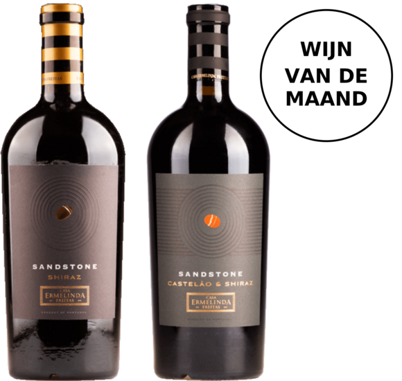 Sandstone Shiraz wijn van de maand