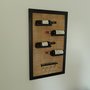 Wine rack 4 Botlles / 4 Glasses