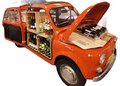 Fiat 500 Foodtruck - voor wijnproeverijen op locatie